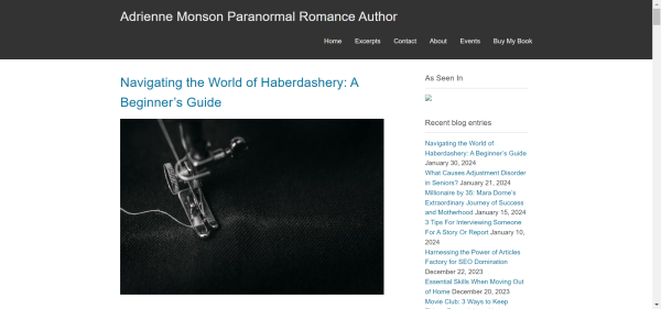 Publish Guest Post on adriennemonson.com