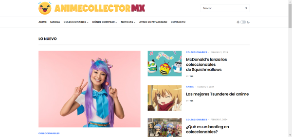 Publish Guest Post on animecollector.com.mx