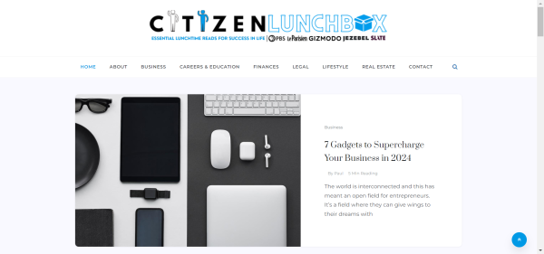 Publish Guest Post on citizenlunchbox.com