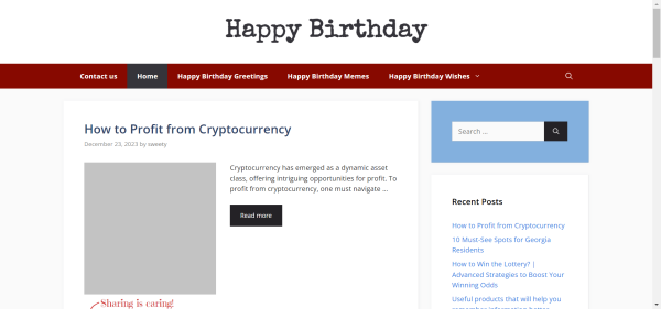 Publish Guest Post on happybirthday4.com