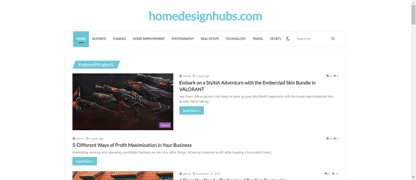 Publish Guest Post on homedesignhubs.com