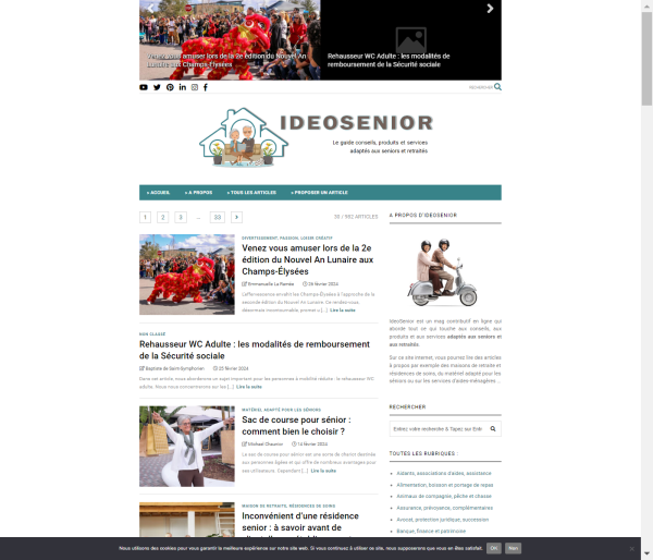 Publish Guest Post on ideosenior.fr