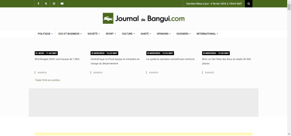 Publish Guest Post on journaldebangui.com