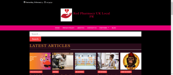 Publish Guest Post on redpharmacy.co.uk