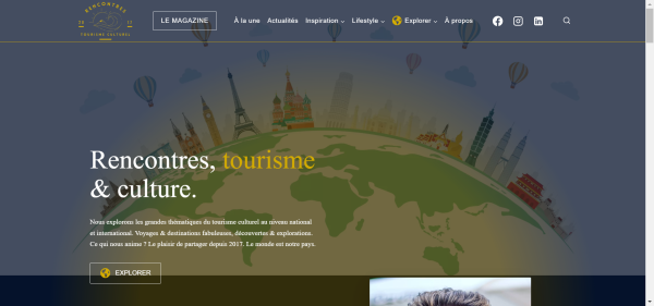 Publish Guest Post on rencontres-tourisme-culturel.fr