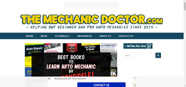 Publish Guest Post on themechanicdoctor.com