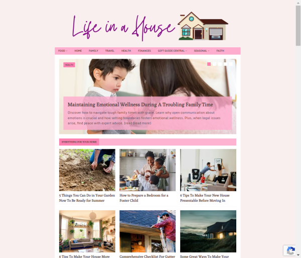 Publish Guest Post on lifeinahouse.net