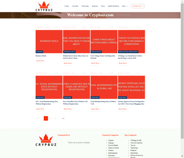 Publish Guest Post on crypbuz.com