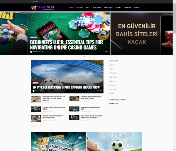 Publish Guest Post on casinonightfoundation.com