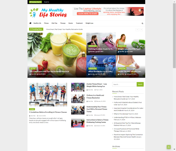 Publish Guest Post on myhealthylifestories.com