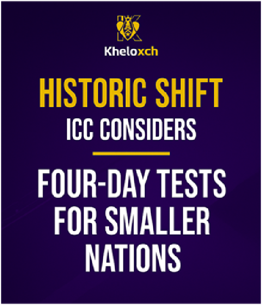 A Historic Shift: ICC Mulls Four-Day Tests to Empower Smaller Nations